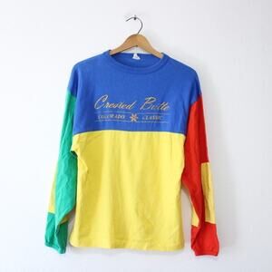 Vintage Ski Tour de Colorado Crested Butte Long Sleeve T Shirt Medium